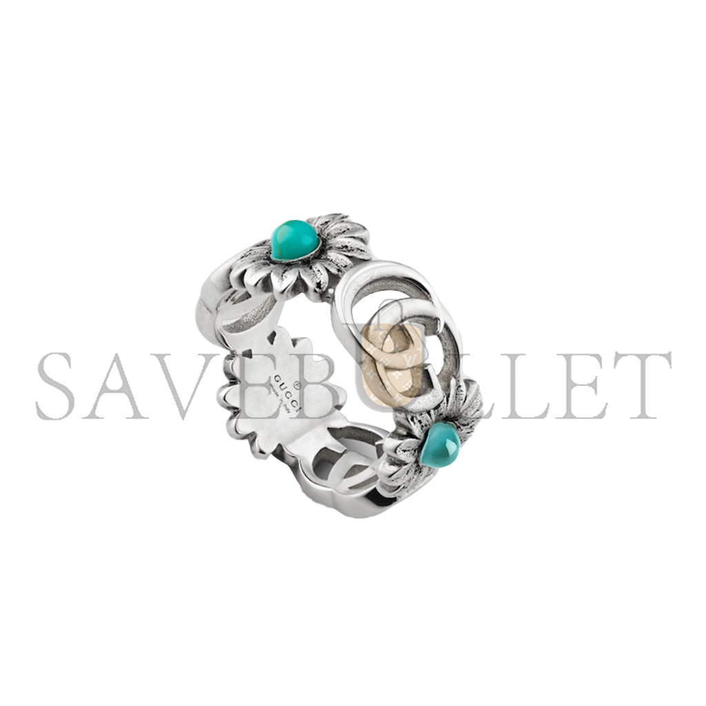 Gvc*1 gg marmont mother of pearl ring 527394j84408184
